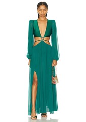 PatBO Piscina Cutout Maxi Dress