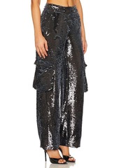 PatBO Sequin Cargo Pant