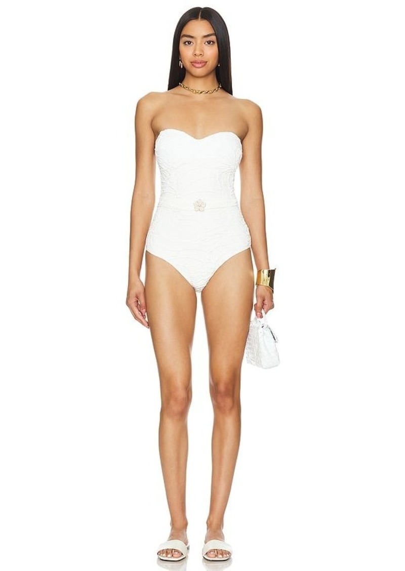 PatBO Strapless One Piece