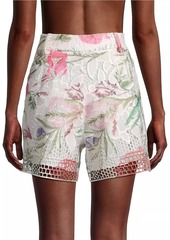 PatBO Viera Lace Shorts