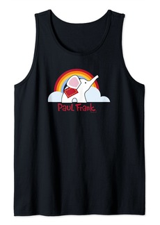 Paul Frank Ellie The Elephant Rainbow And Cloads Poster Tank Top