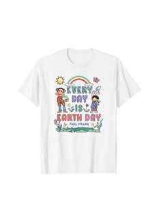 Paul Frank Every Day Is Earth Day Julius & Bunny Girl Logo T-Shirt