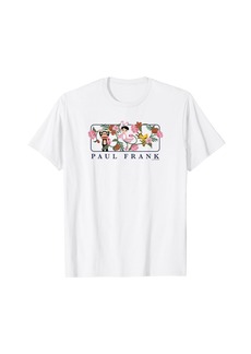 Paul Frank Julius & Bunny Girl Groovy Retro Floral Spring T-Shirt