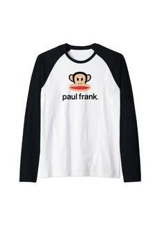 Paul Frank Julius Big Face Logo Raglan Baseball Tee