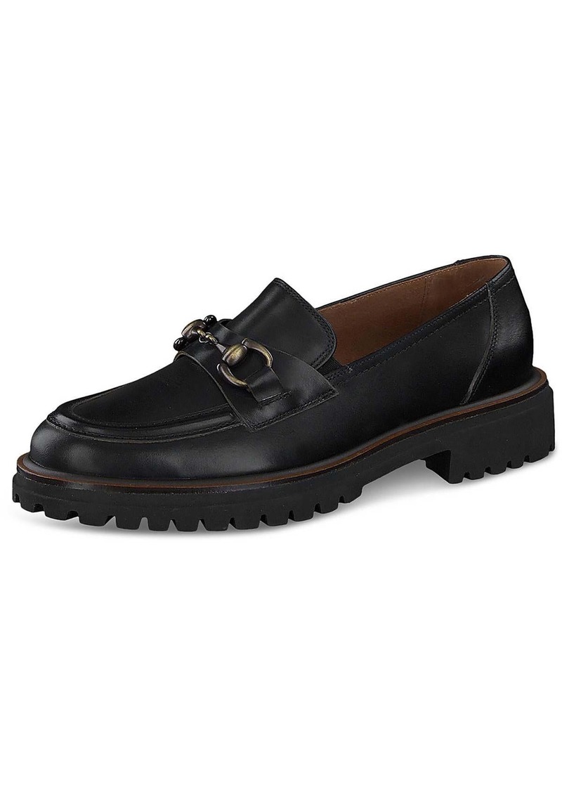 Paul Green Ollie Womens Leather Bit Loafers