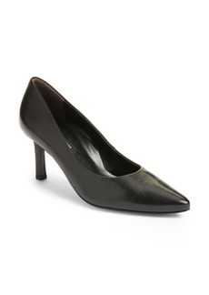 Paul Green Libi Pointed Toe Pump in Black Leather at Nordstrom