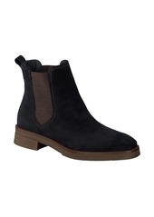 Paul Green Sunny Chelsea Boot in Black Soft Suede at Nordstrom Rack