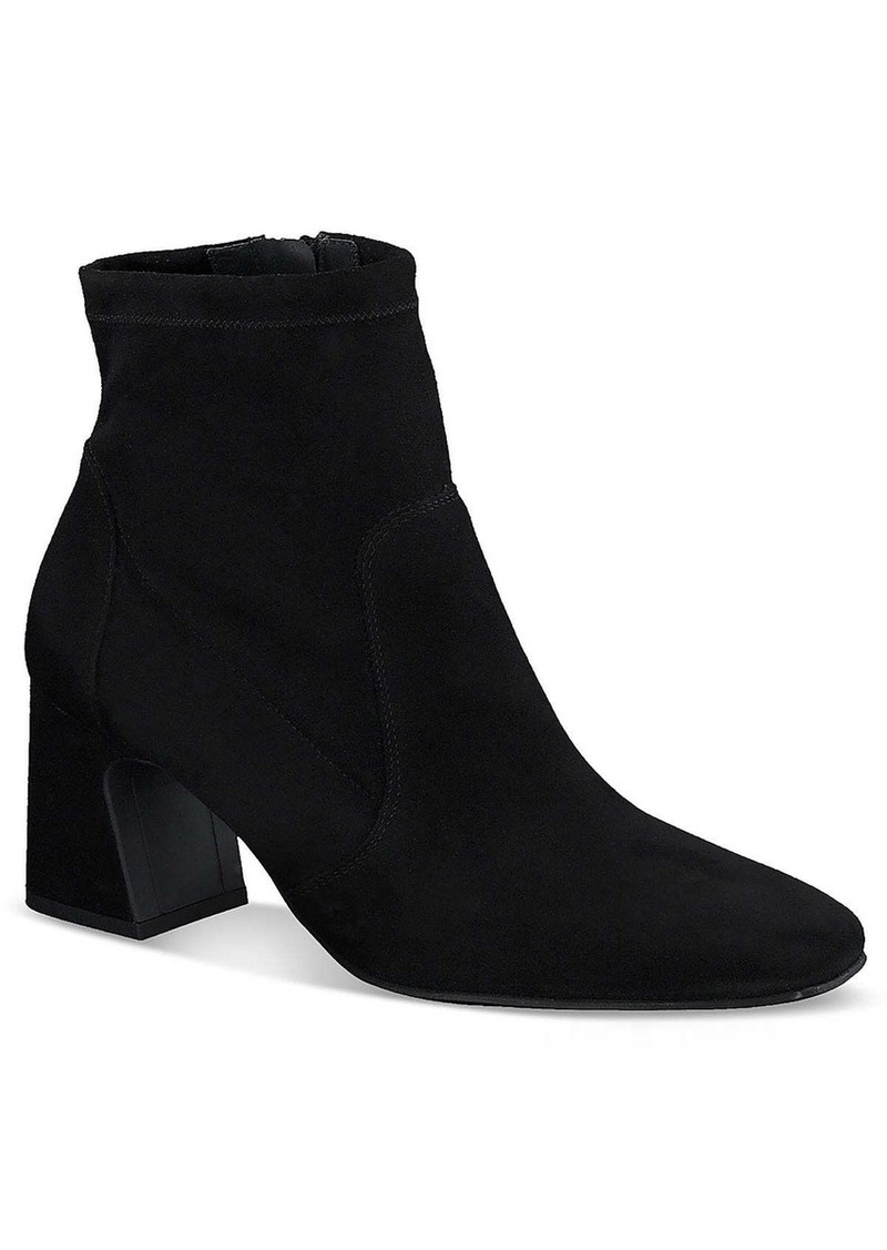 Paul Green Serena Womens Faux Suede Zipper Booties