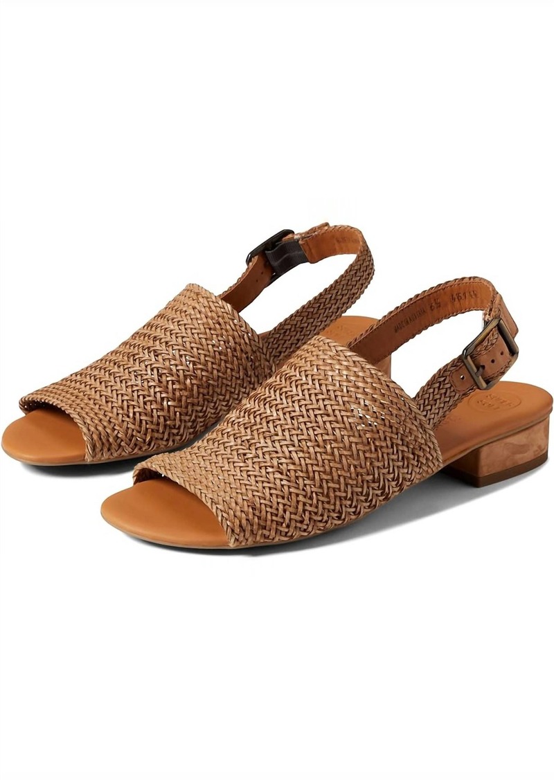 Paul Green Women's Helena Woven Sandal In Cuoio Sisal