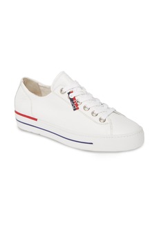 Paul Green Carly Low Top Sneaker in White Leather at Nordstrom