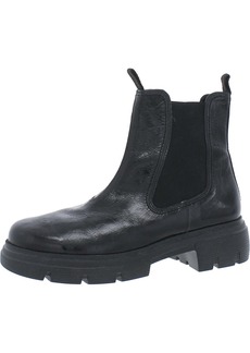 Paul Green Womens Round Toe Rubber Heel Ankle Boots