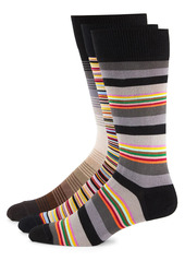 Paul Smith 3-Pack Striped Socks