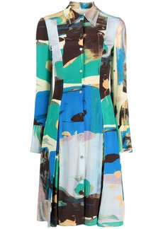 Paul Smith abstract-print silk dress