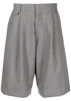 Paul Smith check-print wool shorts