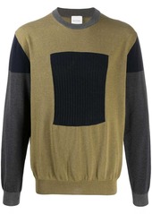 Paul Smith colour block knitted jumper