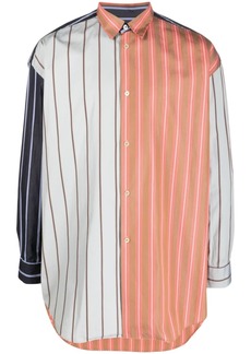 Paul Smith colour-block striped shirt
