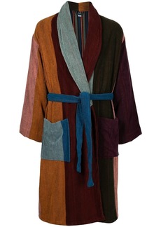 Paul Smith colour-block terrycloth robe