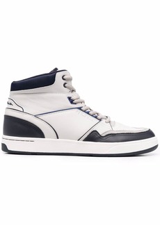 Paul Smith embossed-logo hi-top sneakers