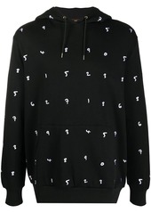 Paul Smith embroidered numbers hoodie