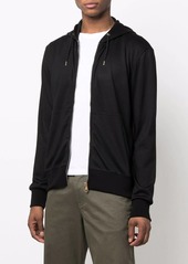 Paul Smith fine-knit zip-up hoodie