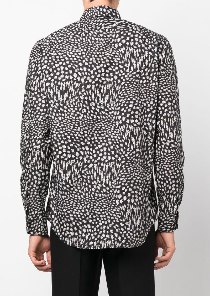 Paul Smith floral-print cotton-lyocell shirt