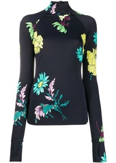 Paul Smith floral print roll neck top