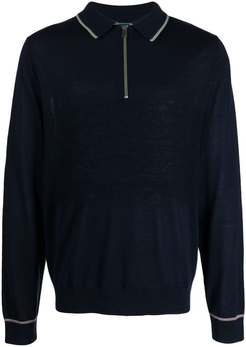 Paul Smith half-zip merino wool jumper