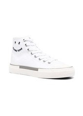 Paul Smith logo-embroidered high-top sneakers