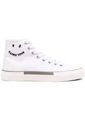 Paul Smith logo-embroidered high-top sneakers