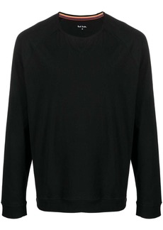 Paul Smith logo-patch cotton sweatshirt