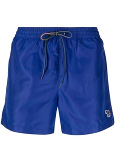 Paul Smith logo-patch swim shorts