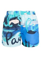 Paul Smith logo-print swim shorts