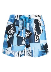 Paul Smith logo-print swim shorts