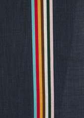 Paul Smith logo-stripe scarf