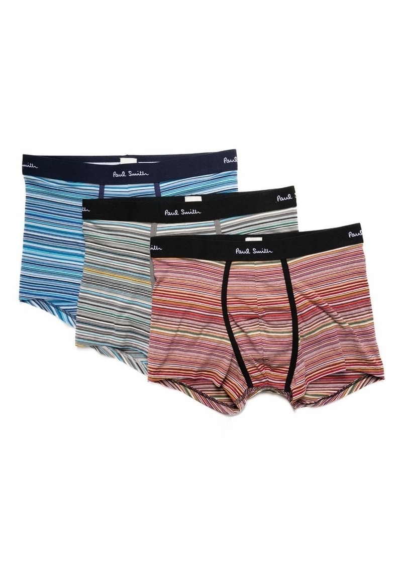 Paul Smith logo-waistband briefs (pack of three)