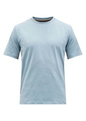 Paul Smith - Artist-stripe Organic Cotton-jersey T-shirt - Mens - Blue