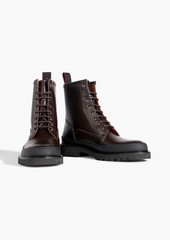 Paul Smith - Barents leather boots - Brown - UK 7