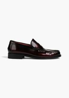 Paul Smith - Cassini glossed-leather penny loafers - Brown - UK 6.5