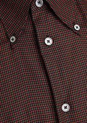 Paul Smith - Checked cotton-blend poplin shirt - Red - S