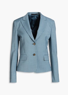 Paul Smith - Checked wool-blend blazer - Blue - IT 40