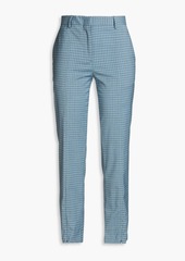 Paul Smith - Checked wool-blend tapered pants - Blue - IT 38