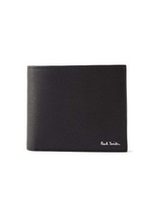 Paul Smith - Contrast Leather Bi-fold Wallet - Mens - Black