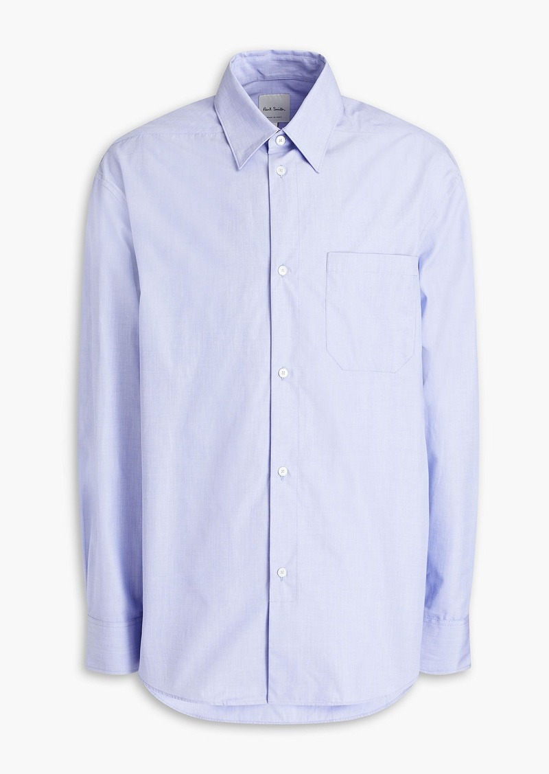 Paul Smith - Cotton-chambray shirt - Blue - S