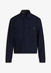 Paul Smith - Cotton-blend seersucker jacket - Blue - M