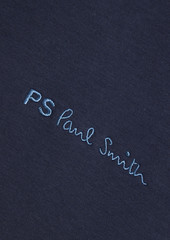 Paul Smith - Cotton-blend track jacket - Blue - M