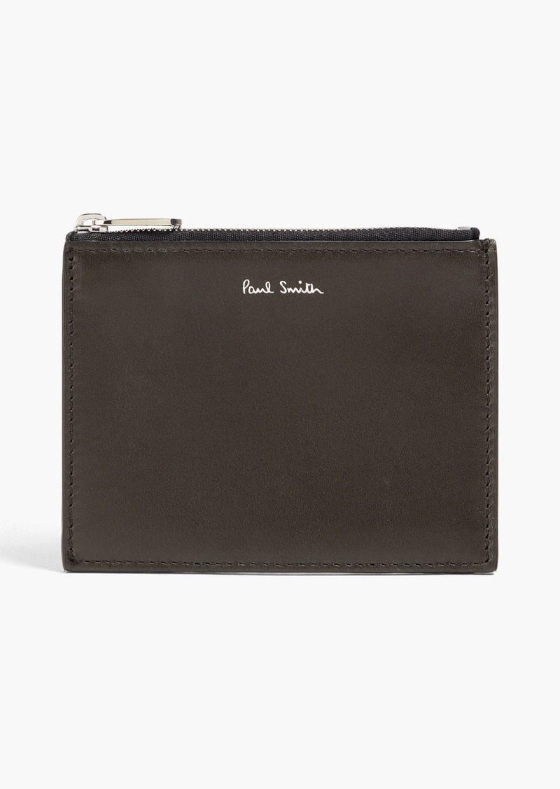 Paul Smith - Embossed leather cardholder - Black - OneSize