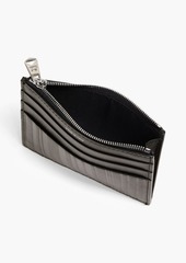 Paul Smith - Embossed leather cardholder - Black - OneSize