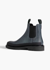 Paul Smith - Geyser burnished-leather Chelsea boots - Blue - UK 7