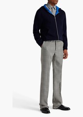 Paul Smith - Merino wool-blend zip-up hoodie - Blue - S