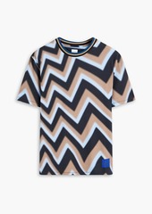 Paul Smith - Printed cotton-jersey T-shirt - Brown - S